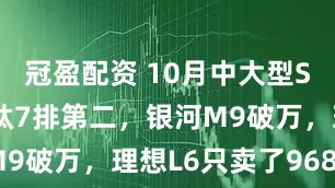 冠盈配資 10月中大型SUV榜單：鈦7排第二，銀河M9破萬(wàn)，理想L6只賣了9680輛